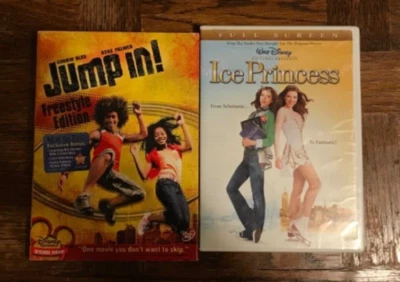 Disney 2 DVD Lot - Ice Princess and Jump In! (Freestyle Edition) - Image 1 of 3