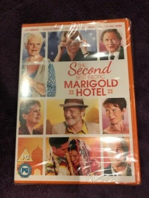 The Second Best Exotic Marigold Hotel DVD (2015) Maggie Smith NEW - Image 1 of 2