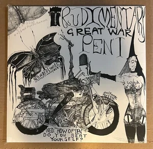 LP: RUDIMENTARY PENI - Great War PUNK NEW SEALED UK Import - Picture 1 of 2
