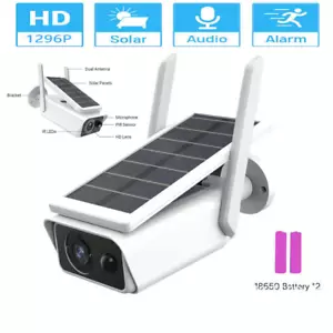 1080P Solar Powered Security Energy Camera Wireless WiFi IP Home CCTV HD - Picture 1 of 18