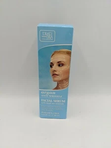 Dead Sea Collection Argan Anti-wrinkle Facial Serum w/ Minerals 1oz | 30 mL NEW - Picture 1 of 8
