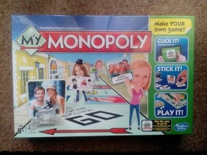 Hasbro My Monopoly Board Game Make Your Own New Sealed - Picture 1 of 2