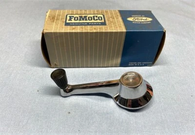 NOS 1964 FORD CUSTOM COUNTRY SEDAN WINDOW CRANK HANDLE PART #C4AZ-6223342-A - Image 1 of 4
