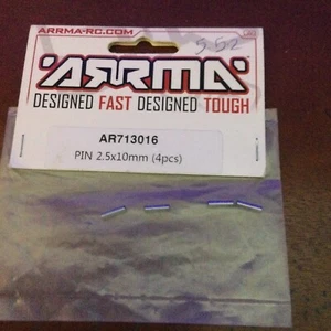 Arrma 713016 Pin 2.5x10mm Nero (4) - Picture 1 of 2