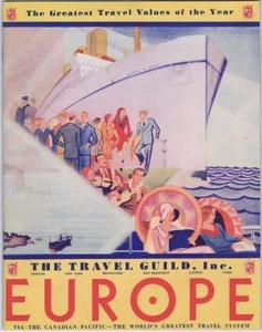 The Travel Guild, Inc, House Parties by Motor Travel ++ Canadian Pacific 1932 - Picture 1 of 1