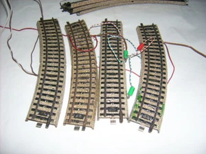 Konvolut mit 4 Märklin-M-Anschlußgleisen-Gebraucht- ohne OVP - Bild 1 von 3