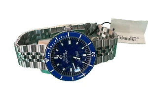 Reloj de buceo Zodiac compresión lapislázuli esfera azul acero inoxidable ZO9312 - Imagen 1 de 10