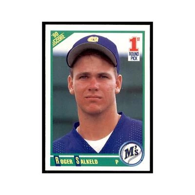 1990 Score Roger Salkeld Baseball Cards #674 - Image 1 of 3