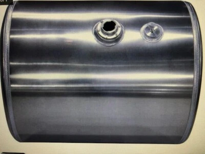 50 Gallon Aluminum Round Hydraulic Tank/Bracket Kit Saddle Mount Dump Truck   - Image 1 of 2