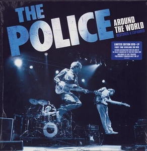 The Police ‎– Around the World (Restored & Expanded) (Blue Vinyl LP  + DVD) - Imagen 1 de 2