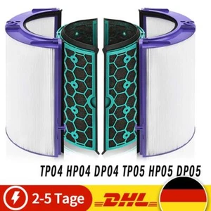 Luftreiniger HEPA Aktivkohle Filter für Dyson Pure Cool TP04 HP04 DP04 TP05 HP05 - Bild 1 von 12