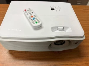 Projector 4k, Optoma w490, white, WXGA, excellent condition - Picture 1 of 7