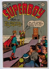SUPERBOY #32 3.5 1954 OFF-WHITE PAGES