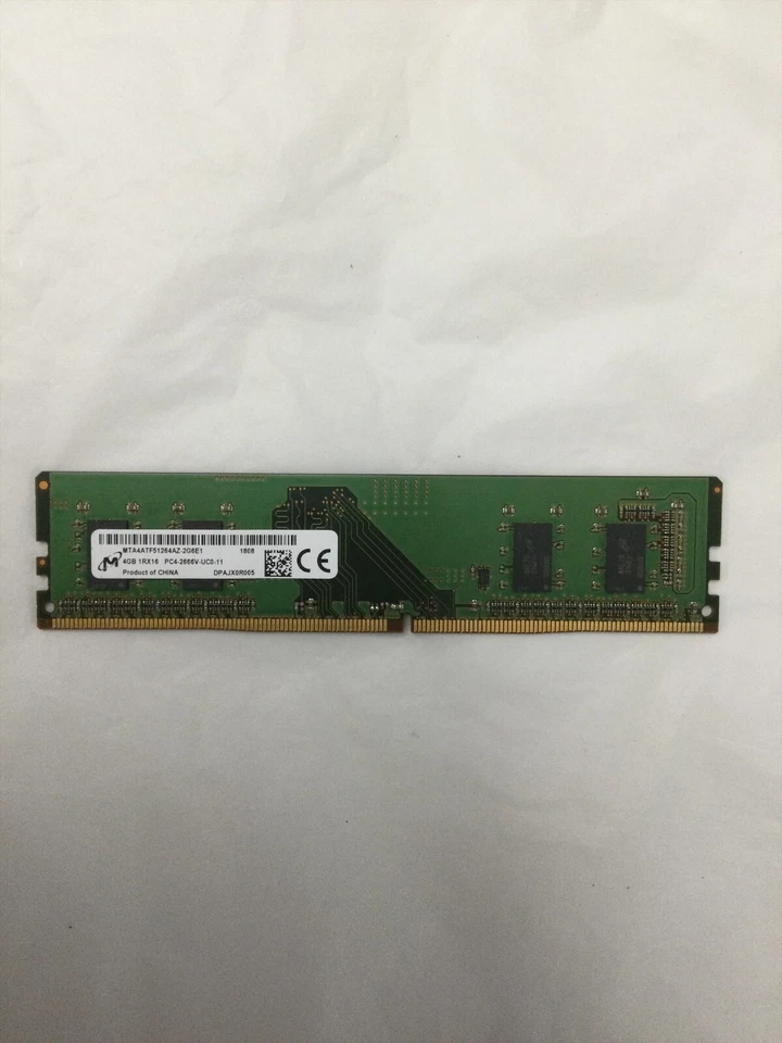 Micron 8GB 1Rx16 PC4-2666V MTA4ATF5126AZ-2G6E1 - Image 1 of 1