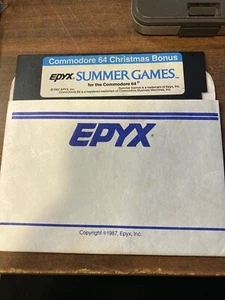 Epyx Summer Games Commdore 64 - Picture 1 of 2
