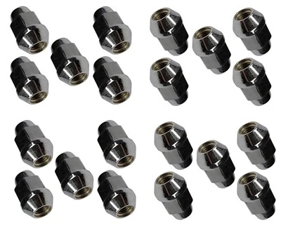 20 зажимных гаек для колес Acorn Bulge Seat заменяют оригинальные хромированные GMC NO 611182 - Изображение 1 из 3