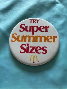 McDonald Pin Back Button MD1-18 - Picture 1 of 3