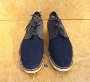 Size 12M Dockers PRIVETT Men Plain Toe Casual Shoes- Navy/Grey- Knit/Suede Top - Picture 1 of 10