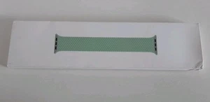 Genuine New Apple Watch Strap Braided Solo Loop Band PISTACHIO Series 4 Or Later - Afbeelding 1 van 9