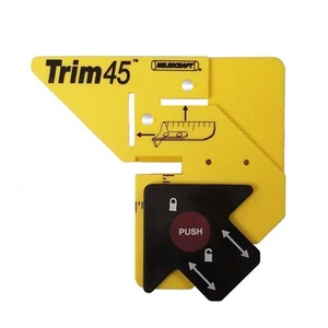 8401 Trim 45 Trim Carpintry Aid - Trim Gauge, Trim Mitre Aid - Imagen 1 de 5