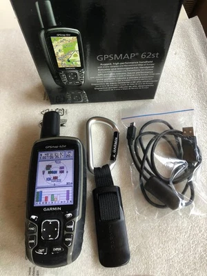 GARMIN GPSMAP 62st NAVIGATION MIT TOPO KARTE EUROPA 2024  ► 32 GB 7312907 - Bild 1 von 4