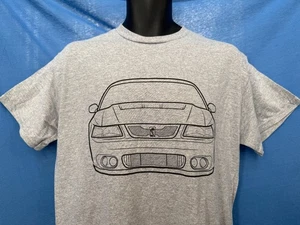 Retro FORD MUSTANG SVT COBRA Graphic T-Shirt NEW w/o Tags New Edge Size M Gildan - Picture 1 of 6