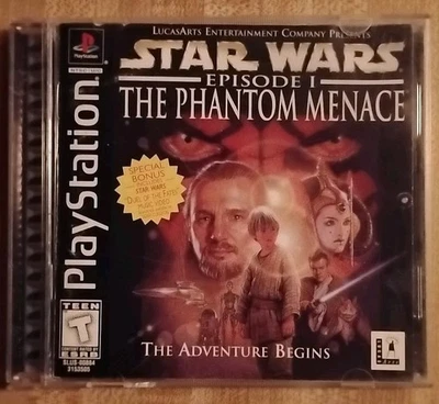 Star Wars: Episode I -- The Phantom Menace (Sony PlayStation 1, 1999) - Image 1 of 2