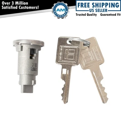 Цилиндр замка зажигания подходит для Buick Chevrolet GMC Oldsmobile Pontiac 1966-1991 годов выпуска - Изображение 1 из 3