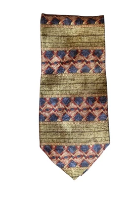 Corbata para hombre Basic Elements azul verde marrón Foto 1 de 2