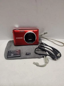 Samsung ST72 16.2 Mega Pixel Digitalkamera rot mit 16gb SD Karte getestet funktioniert  - Bild 1 von 14