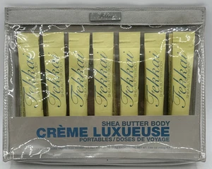 FEKKAI SHEABUTTER Verwöhnende Körpercreme Creme Luxueuse 0,26 Unzen Reisegröße 14er Pack - Bild 1 von 7