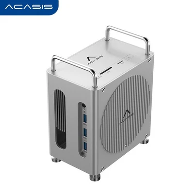 ACASIS 40Gbps M4 Mac mini Dock & Dual-Bay NVMe SSD Enclosure 8-in-1 Workstation - Image 1 of 4
