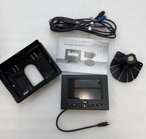 5" Color LCD TFT Reverse Rear View Monitor Display FOR REVERSE CAMERA w/ MOUNT - Picture 1 of 7
