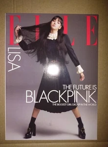 RARE Back Issue - ELLE Magazine - BLACKPINK - LISA - October 2020 - Picture 1 of 2