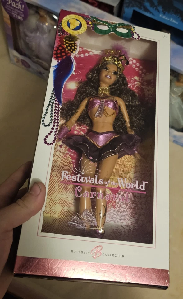 Barbie Doll Festivals Of The World - Carnival 2005 - J0927 Pink Label - Image 1 of 1