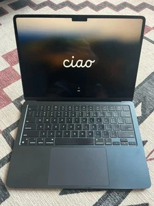 Apple MacBook Air 13'' M2 10 Core Chip 512GB SSD 16GB RAM Laptop - Midnight 2022 - Afbeelding 1 van 5
