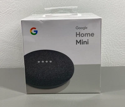 Google Home Mini Smart Speaker Charcoal BRAND NEW SEALED - Image 1 of 4