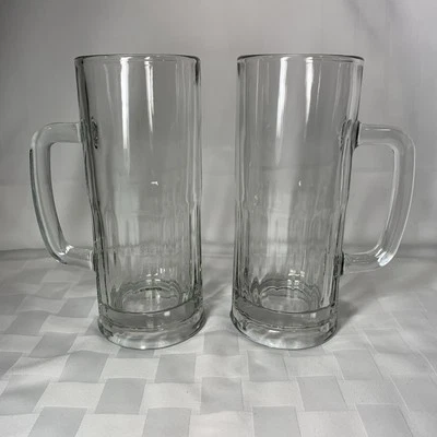 Libbey прозрачное стекло 22 унц. Кружки (2) No 5360 H-8", T-3 1/8" - Изображение 1 из 4