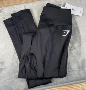 GYMSHARK Power X Leggings Alti - Nero - Donna Taglia S - Nuovo - Foto 1 di 4