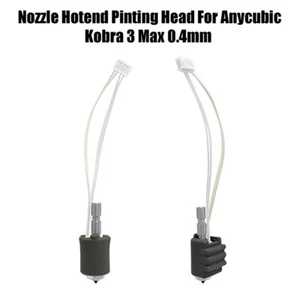 For Anycubic Kobra 3 Max Nozzle Kit Hotend Pinting Head Quick Swap Nozzle 0.4mm - Photo 1/14