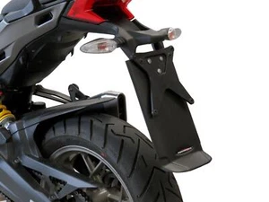 Deflector de barro negro mate Ducati Multistrada 950 17-2021 de Powerbronze - Imagen 1 de 1