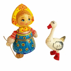 Muñeca De Traje Regional - Artista Lebedeva - Hecho a mano Rusia - Imagen 1 de 2