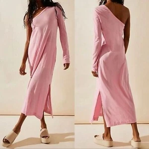 Free People Evangeline Midi Pink Dress Size Medium - Picture 1 of 8