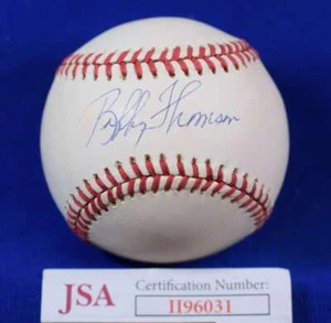 Bobby Thomson JSA Cert Autograph National League Signed Baseball - Picture 1 of 2