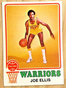 1973-74 TOPPS JOE ELLIS CARD#171 UNIVERSITY OF SAN FRANCISCO GOLDEN ST WARRIORS