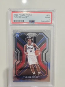 🔥2020-21 Panini Prizm Tyrese Maxey RC #256 PSA 9 Hot Player! Hot Have! - Picture 1 of 2