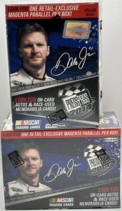 2014 Press Pass Racing Blaster Box with Retail Exclusive Magenta Parallel NASCAR - Picture 1 of 2