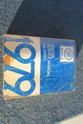 1979 Buick FACTORY SERVICE MANUAL Electra 225 Lesabre Century Regal Foto 1 de 4