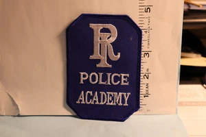 police patch  POLICE ACADEMY RHODE ISLAND - Picture 1 of 1