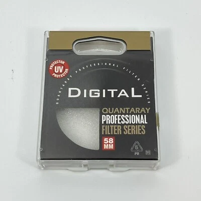 Quantaray Digital UV 58mm Lens Filter Professional (Made in Japan) S311304 - Image 1 of 4